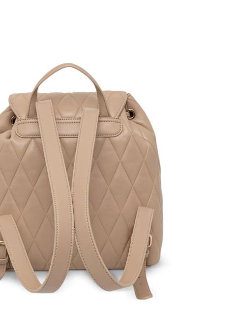 TWINSET quilted leather backpack - Neutrals