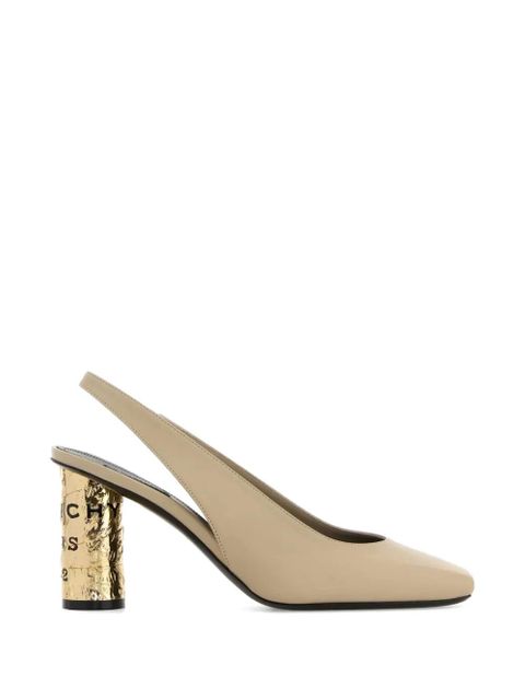 Givenchy leather tape pumps - Neutrals - zdjęcie produktu nr 1