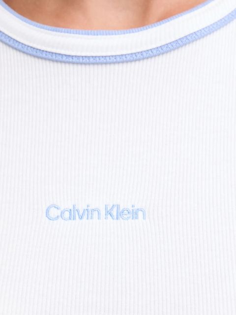 Calvin Klein Jeans t-shirt damski kolor biały LV047D201G