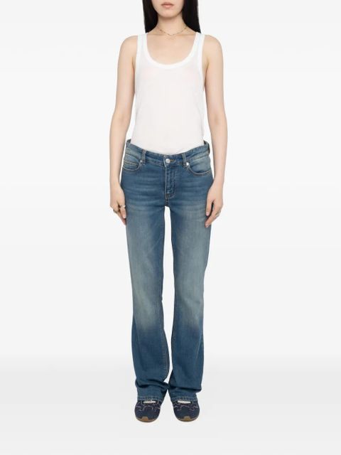 Zadig&Voltaire logo-patch flared jeans - Blue - zdjęcie produktu nr 2