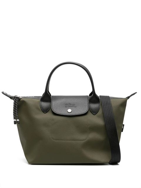 Longchamp small Le Pliage Energy econyl-leather bag - Green - zdjęcie produktu nr 1