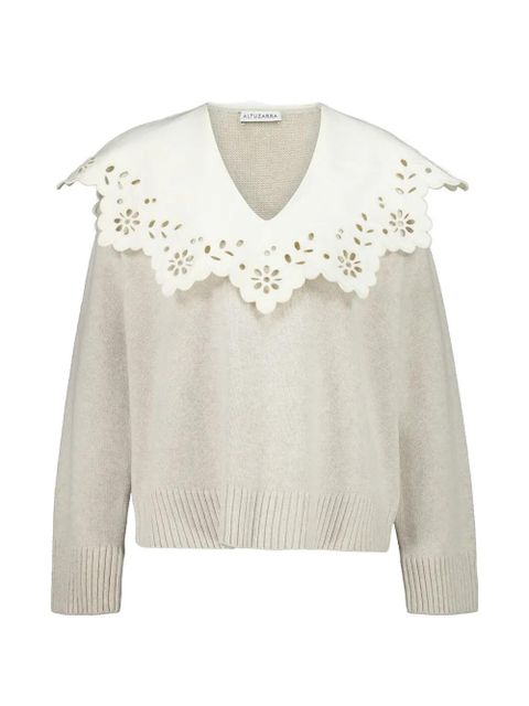 Altuzarra Toro V-neck sweater - Neutrals - zdjęcie produktu nr 1