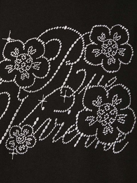 Kenzo t-shirt bawełniany Constellation Emb damski kolor czarny FE62TS1434SG.99J