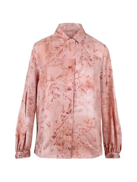 Max Mara Mxmcrespo printed shirt - Pink - zdjęcie produktu nr 1