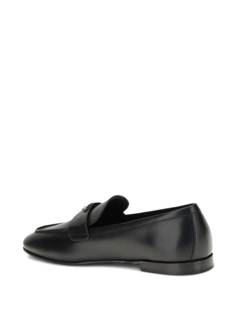 Prada leather loafers - Black
