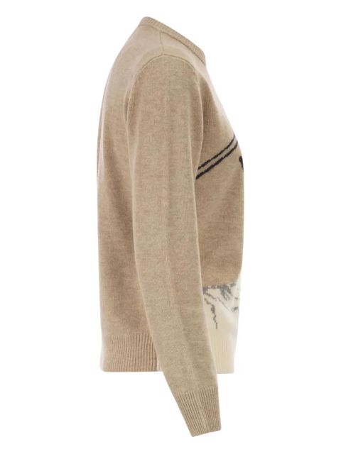 MC2 Saint Barth New Queen embroidered crew-neck sweater - Neutrals