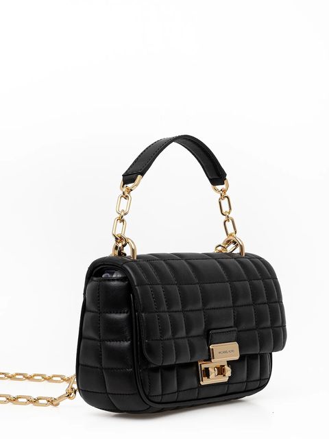 MICHAEL Michael Kors torebka skórzana kolor czarny 30R4G2RL5L