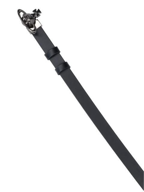 Vivienne Westwood Orb-buckle belt - Black