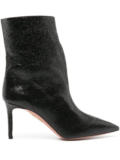 Aquazzura Matignon 75mm ankle boots - Black - zdjęcie produktu nr 1