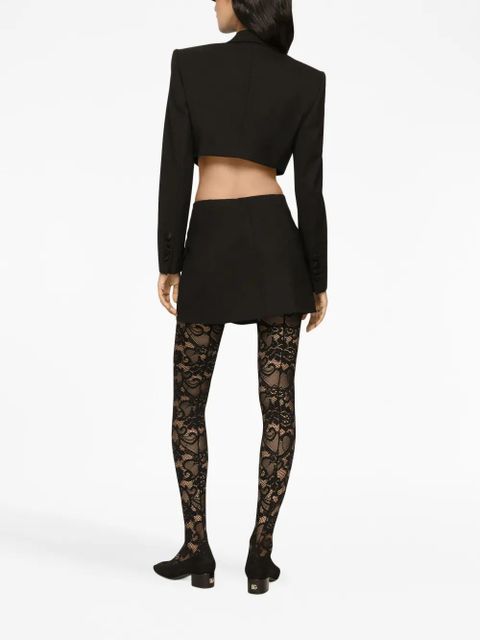 Dolce & Gabbana double-breasted miniskirt - Black