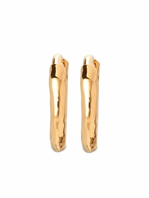 Monica Vinader Ziggy huggie earrings - Gold - zdjęcie produktu nr 1