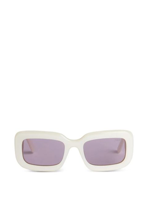 PUCCI rectangular sunglasses - White - zdjęcie produktu nr 1