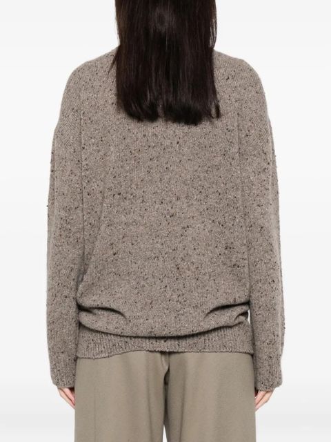The Row Mirai turtleneck sweater - Brown