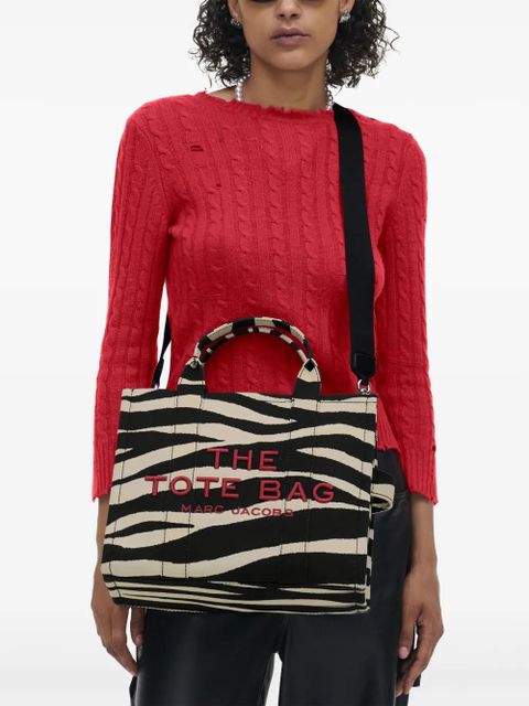 Marc Jacobs Zebra-print tote bag - Black