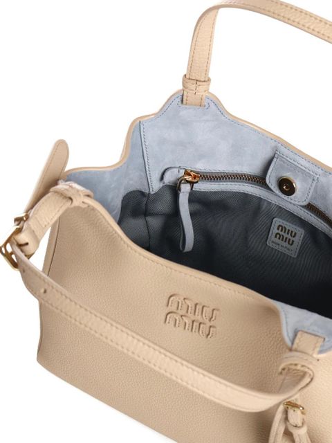 Miu Miu buckle-strap tote bag - Neutrals