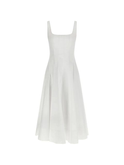 STAUD Wells corset panel dress - White - zdjęcie produktu nr 1
