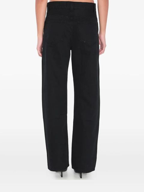 KHAITE Bonnie five-pocket jeans - Black