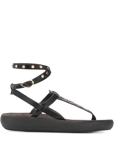 Ancient Greek Sandals Estianails studded sandals - Black - zdjęcie produktu nr 1