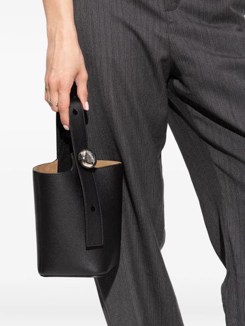 LOEWE leather top-handle mini bag - Black - zdjęcie produktu nr 2