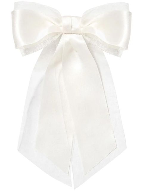 Jennifer Behr Frankie Bow - White - zdjęcie produktu nr 1