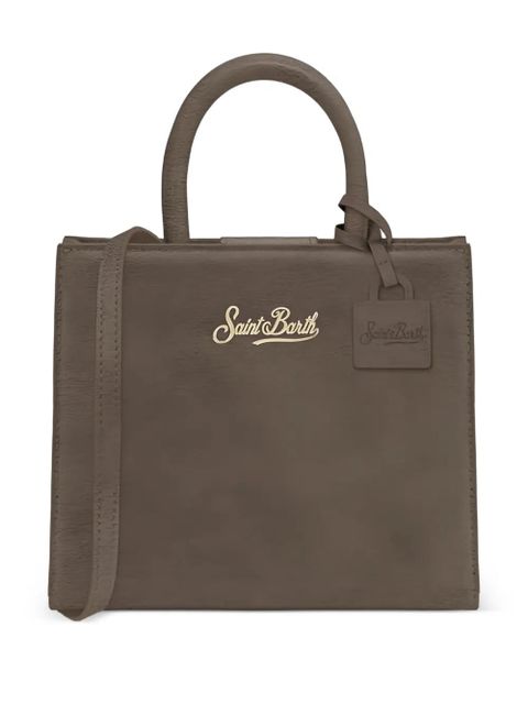 MC2 Saint Barth mini Shop top handle tote bag - Brown - zdjęcie produktu nr 1