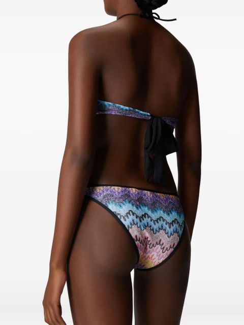 Missoni zigzag-pattern swimsuit - Black