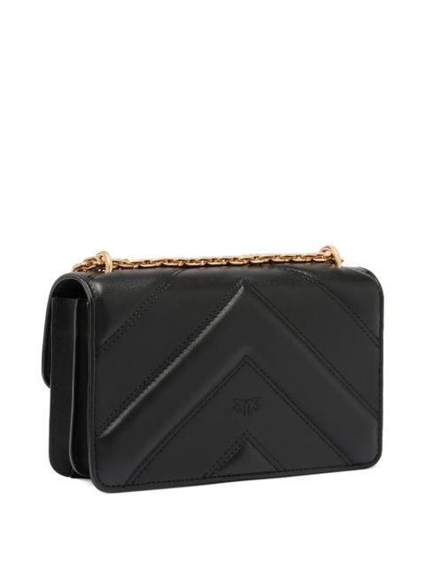 PINKO mini Love Bag One quilted shoulder bag - Black - zdjęcie produktu nr 2