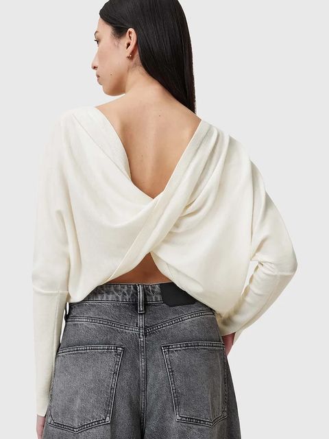 AllSaints sweter wełniany JULIEANA