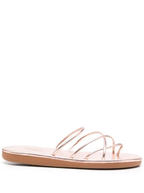 Ancient Greek Sandals Pu slip-on leather sandals - Pink - zdjęcie produktu nr 1