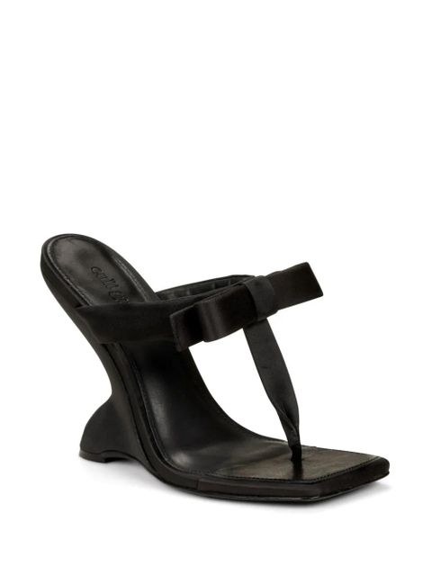 Cult Gaia 120mm Arabesque mules - Black - zdjęcie produktu nr 2