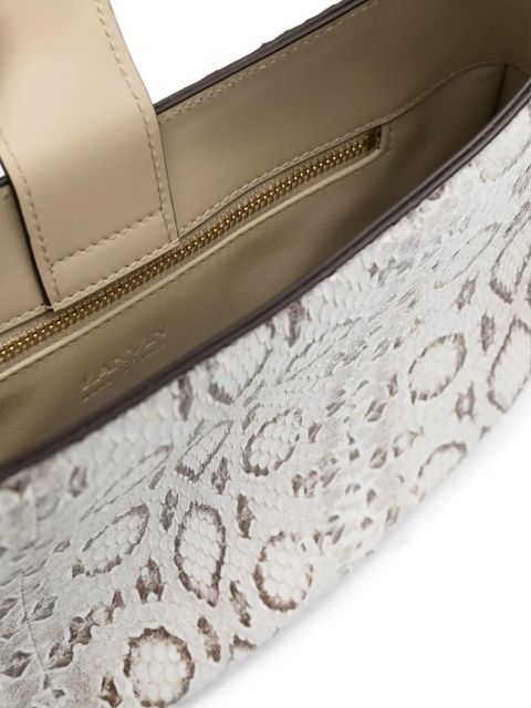 Lanvin Cat PM cheetah-print tote bag - Neutrals