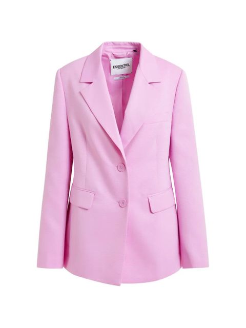 Essentiel Antwerp Jazer button-fastening notched-lapel blazer - Pink - zdjęcie produktu nr 1