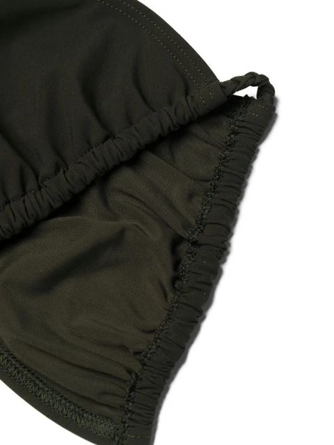 TOTEME triangle bikini top - Green