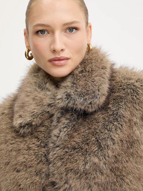 Liu Jo bezrękawnik kolor zielony przejściowy MF5495 E1095