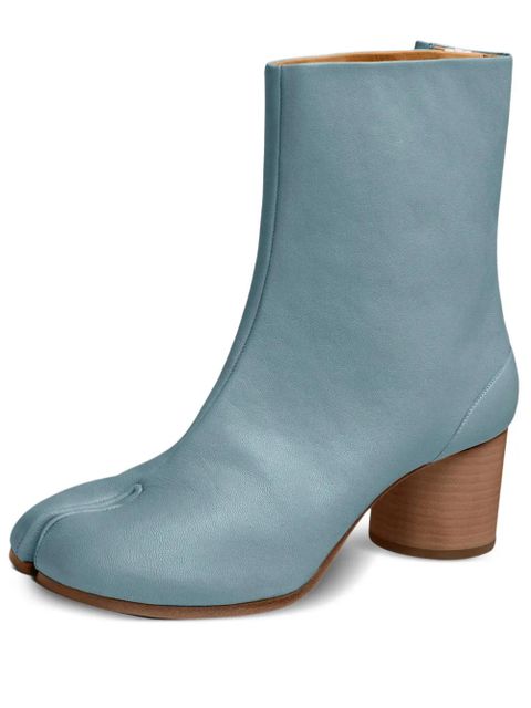 Maison Margiela Tabi split-toe cylindrical-heel boots - Blue - zdjęcie produktu nr 1