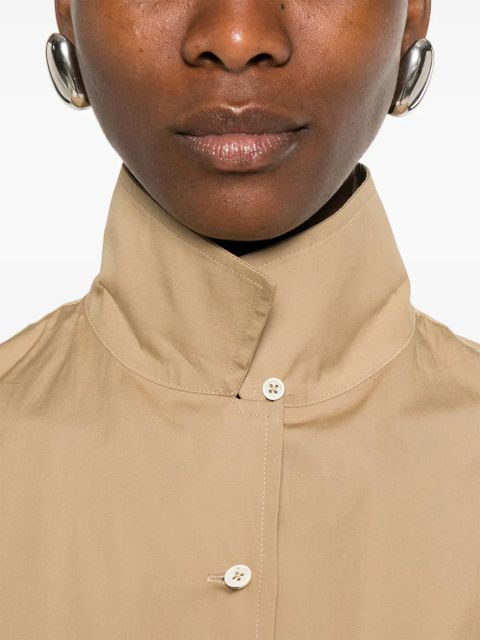 Jil Sander pocket collared shirt - Neutrals