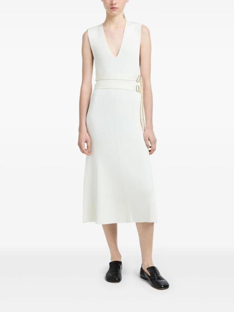 Proenza Schouler Madeline midi dress - White - zdjęcie produktu nr 2