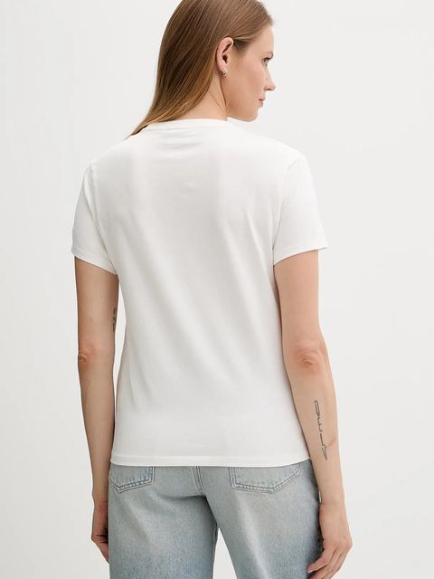 MC2 Saint Barth t-shirt bawełniany damski kolor biały EMI0002