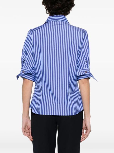 Vivienne Westwood striped button shirt - Blue