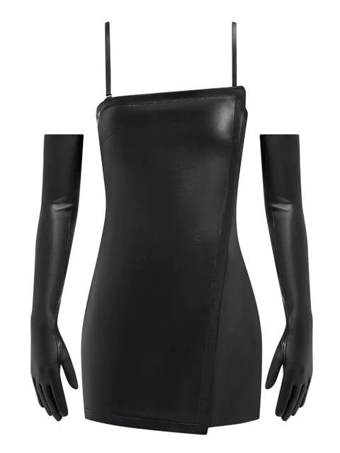 Manière De Voir detachable-gloves playsuit - Black - zdjęcie produktu nr 2