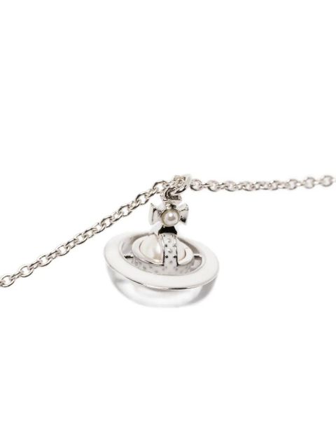 Vivienne Westwood pearl-orb necklace - Silver