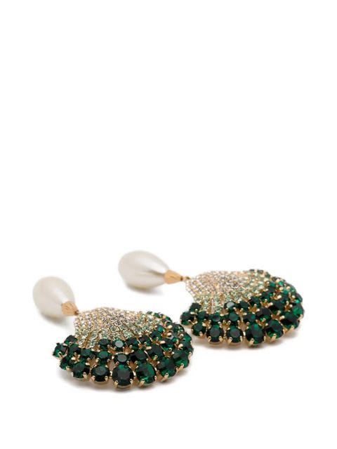 Rowen Rose pearl drop earrings - Gold - zdjęcie produktu nr 2