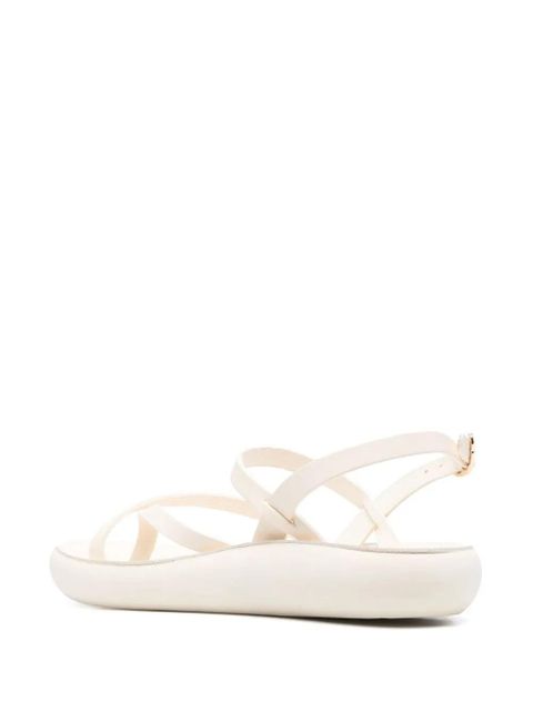 Ancient Greek Sandals crossover-strap leather sandals - White - zdjęcie produktu nr 2