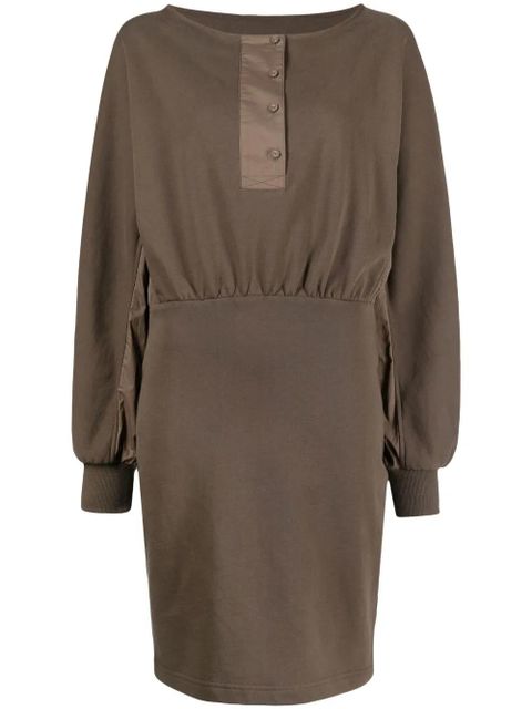 3.1 Phillip Lim Henley-neck mini dress - Green - zdjęcie produktu nr 1