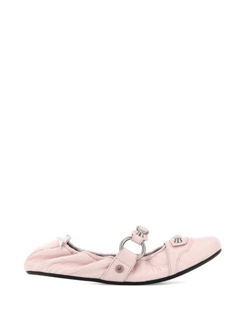 Balenciaga leather ballet flats - Pink - zdjęcie produktu nr 1