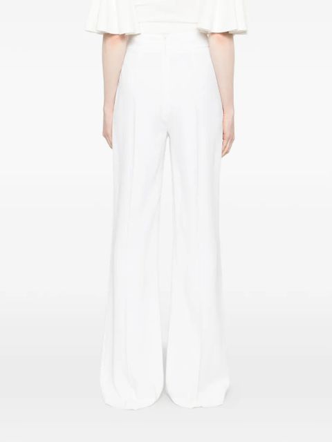 PINKO buttoned straight trousers - White