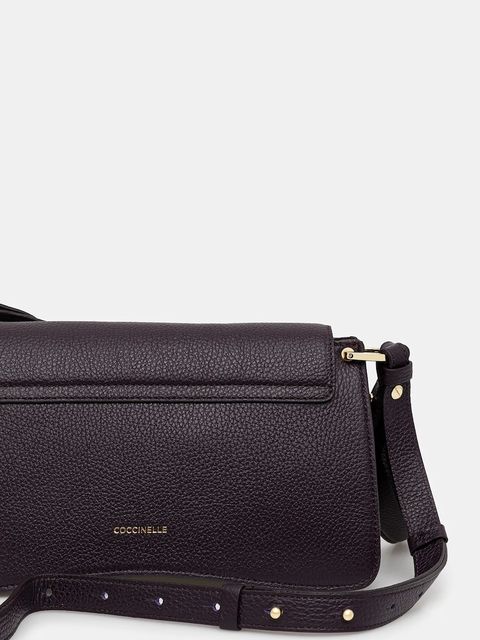 Coccinelle torebka skórzana kolor fioletowy E1 SSL 12 01 01 - zdjęcie produktu nr 2