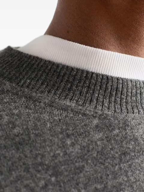 Prada crew-neck sweater - Grey