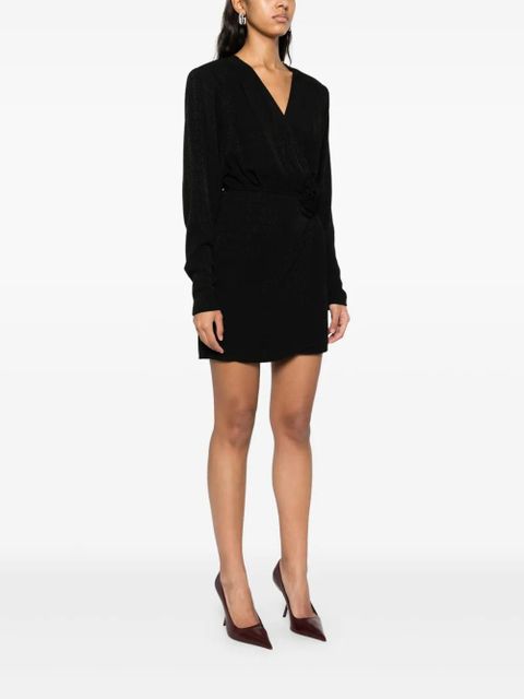 ROTATE BIRGER CHRISTENSEN long-sleeve mini dress - Black