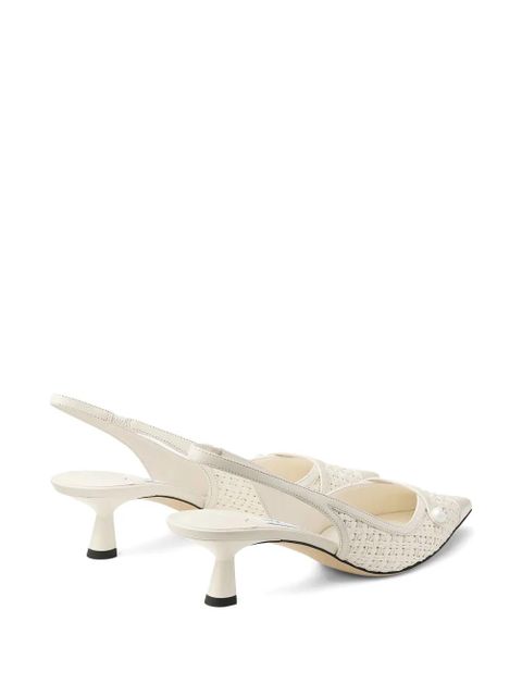 Jimmy Choo 45mm Amita pumps - White - zdjęcie produktu nr 2